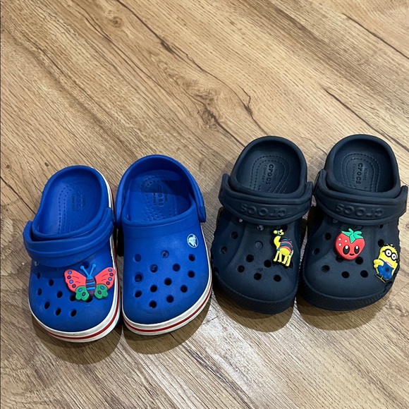 CROCS Other - CROCS Kids Clog Duo in Royal Blue and Black